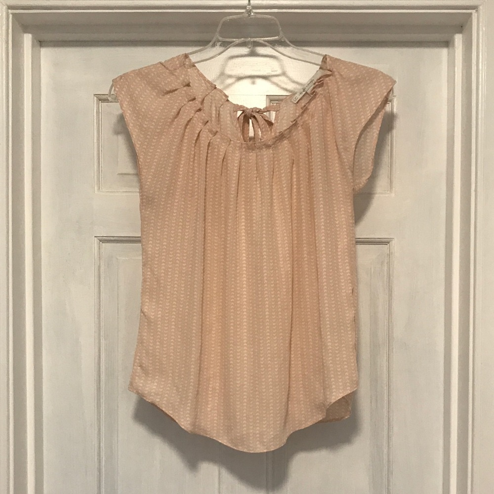 LC Lauren Conrad Sheer Blouse